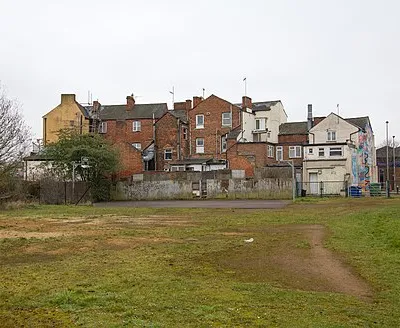 Back of properties on Bridge Street