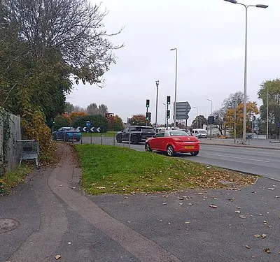 A4 meets A339 roundabout