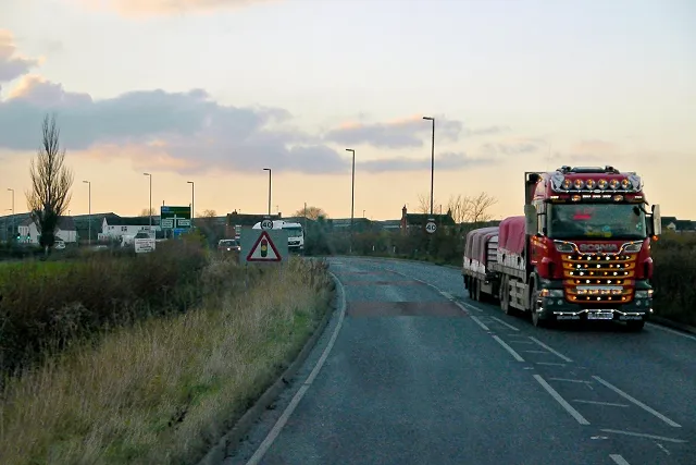 A46 Approaching Aston Cross