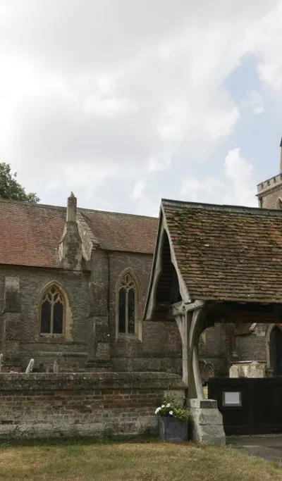 Church and lychgate