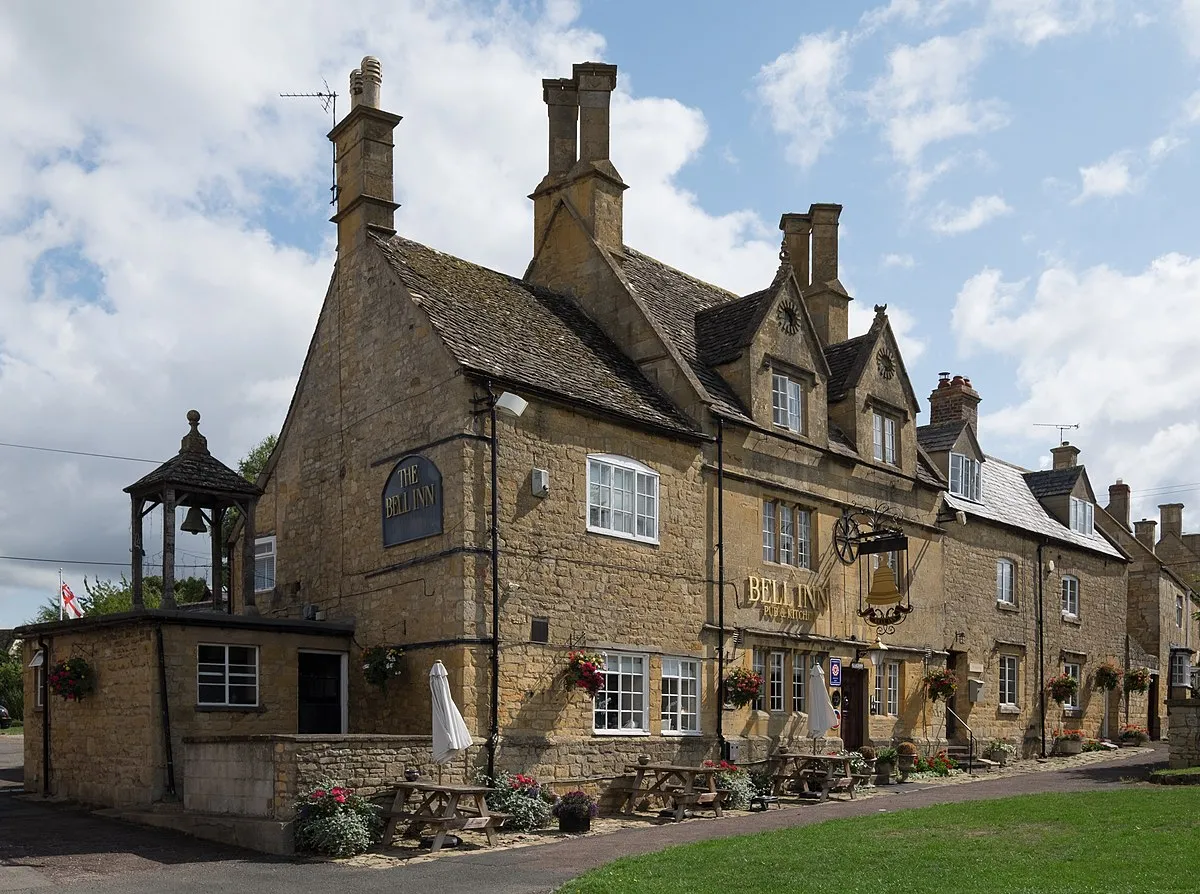 The Bell Inn, Willersey. This 17th-century inn is a grade II listed building in England.