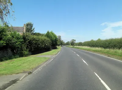 A361 (Snowswick Lane) passes east of College Farm