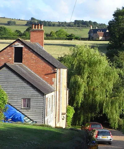 Calstone Mill Now a residence beside the River Marden which rises a kilometre to the east at the foot of the Calstone Combes.