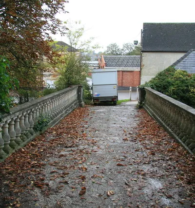 Balustraded bridge by Lodgemore Mill;