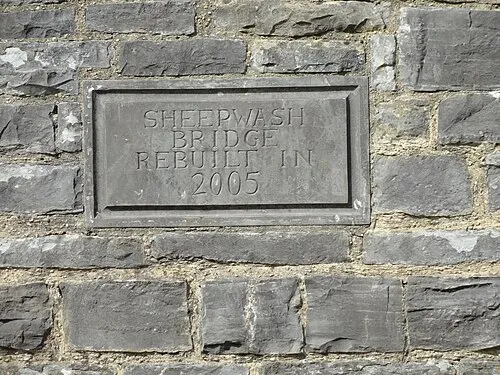 Bridge Marker on Blake's Hill, North Littleton
