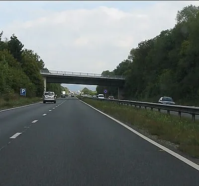 A40 - minor road overbridge at Churchdown