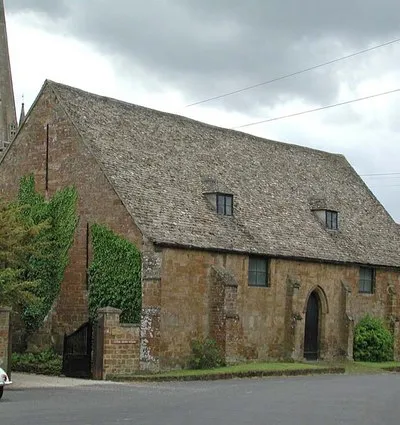 Adderbury, Oxon Spire of St Mary's church visible in distance.