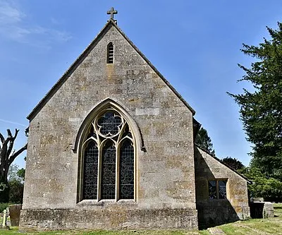 Ebrington, St. Eadburgha's Church: Eastern aspect