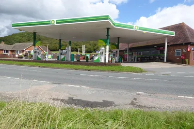 A BP petrol station