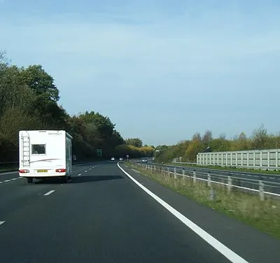 A34 northbound at A343 junction