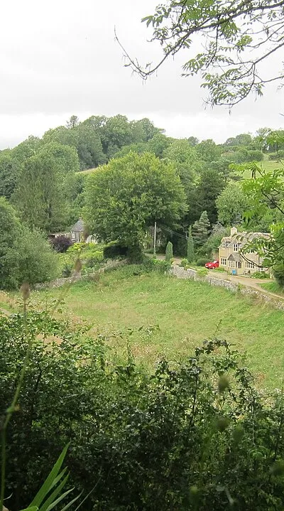 A secluded valley below Caudle Green