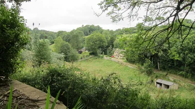 A secluded valley below Caudle Green