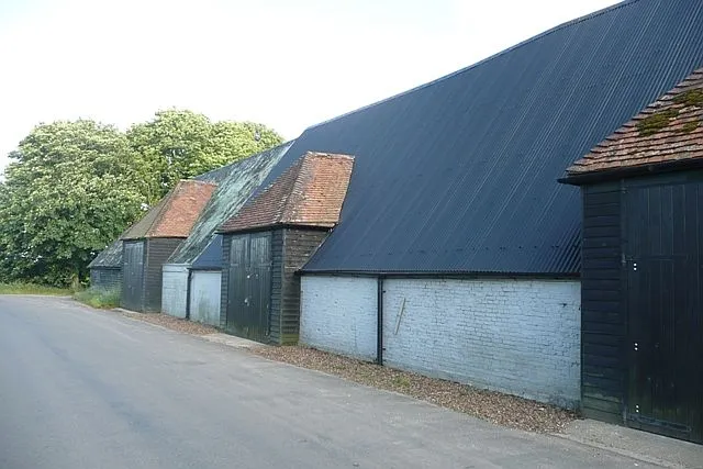 Barns at Tyneys Green These are now used by a graphics company.