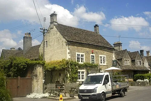 Brewery Delivery Truck to Neeld Arms, Grittleton, Wiltshire 2013