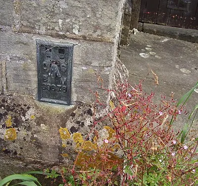 Benchmark on Twigworth Church