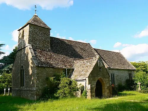 Church of St Michael and All Angels, Harnhill, near to Harnhill, Gloucestershire, Great Britain.
The small church is of Norman origin and it is pleasant to encounter a church that hasn't been bashed about.