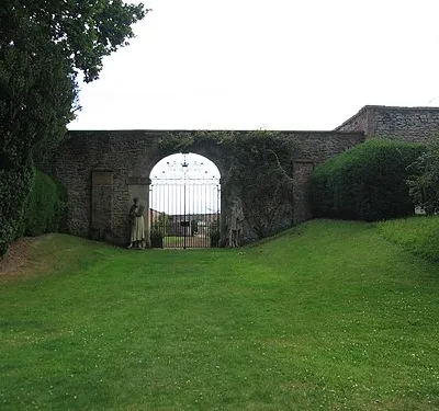 A side gate of the walled garden, Bowood