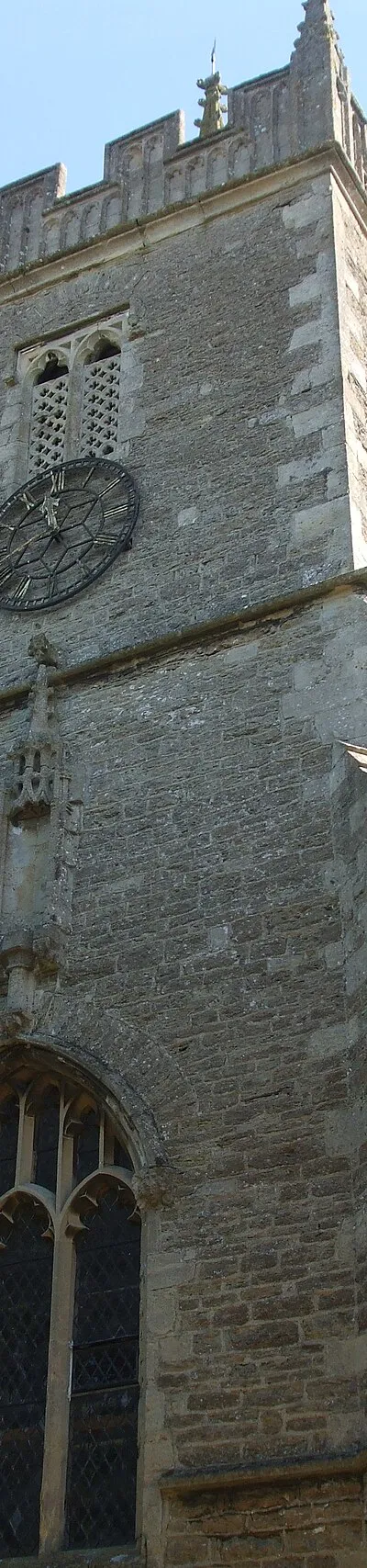 A west face clock