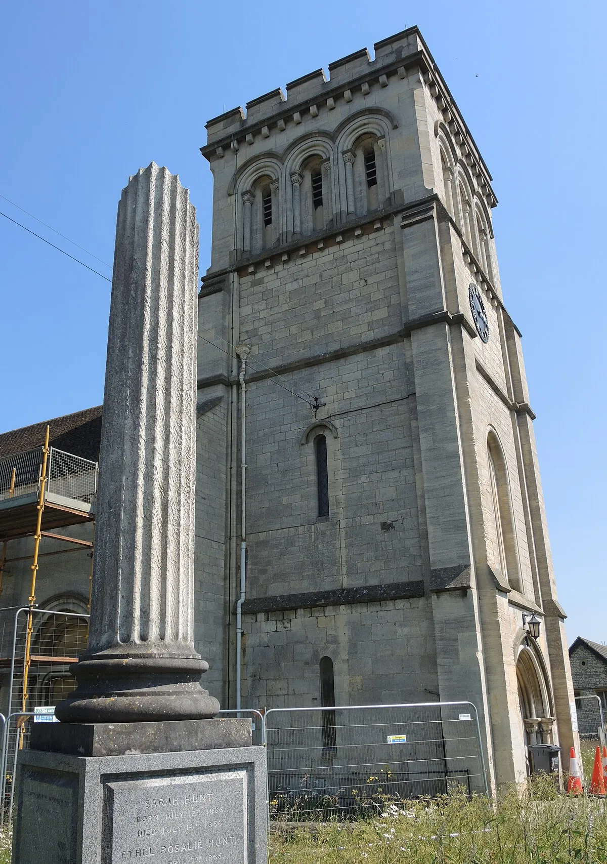 A curtailed column
