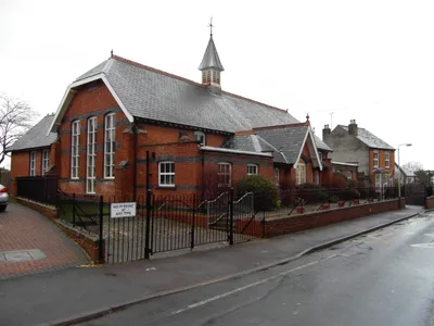 Charlton Kings Infants School The school was first built in 1872. There is a much larger modern extension behind this building. Senior and Junior schools moved elsewhere in the village around the late 1950s.