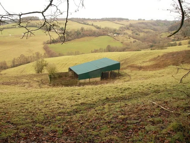 Barn below Catswood
