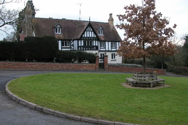 Badgeworth. This house is situated next to the church.