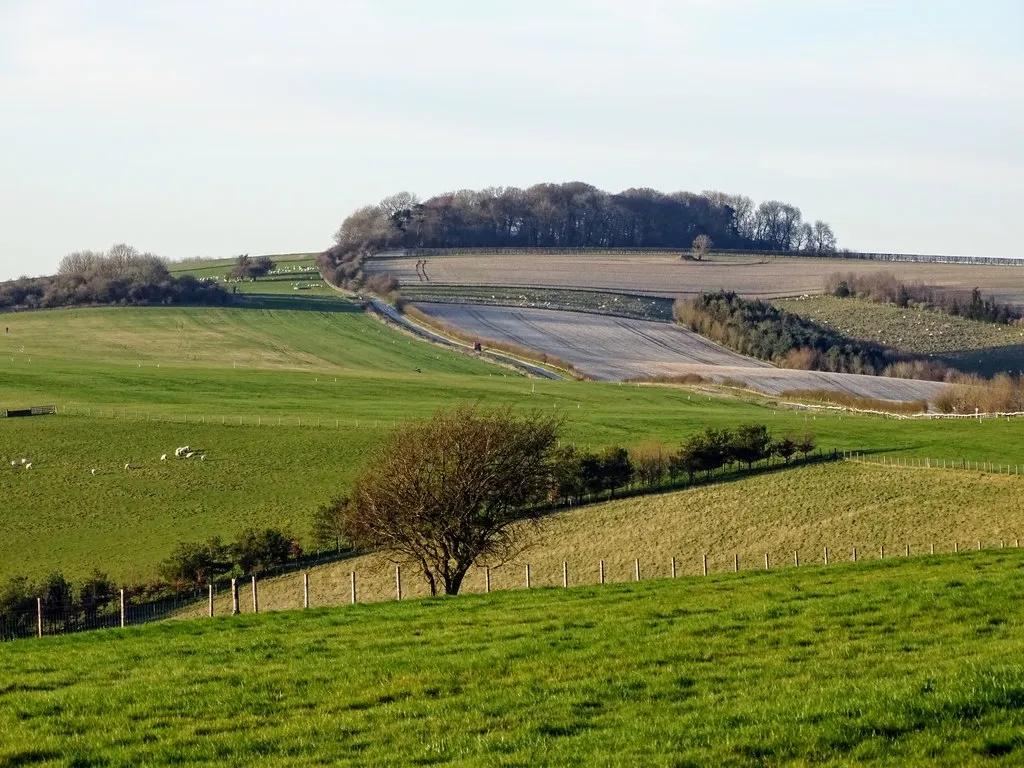 4x4 on the byway to Barbury from Rockley