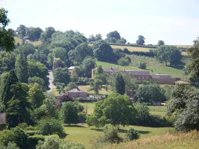 Across the valley