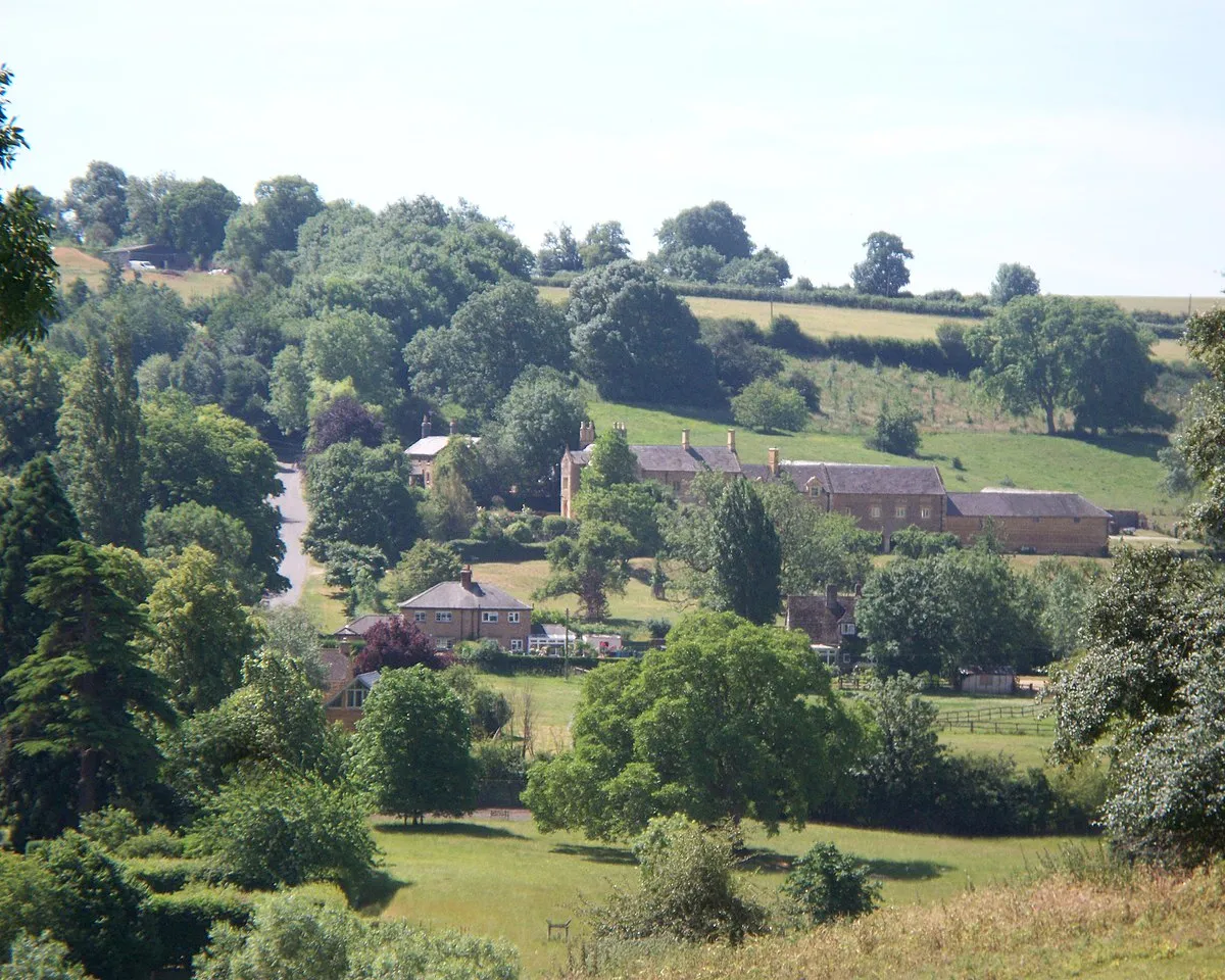 Across the valley
