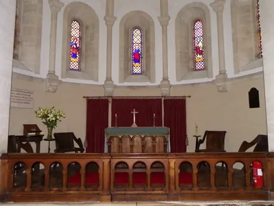 Apsidal chancel, St Luke's Church