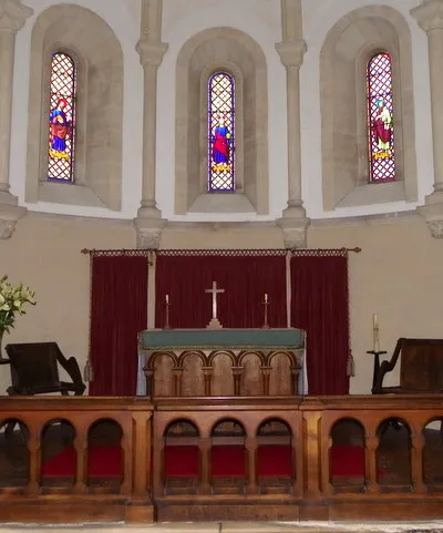Apsidal chancel, St Luke's Church