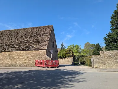 Barn To East Of Tithe Barn At Manor Farm (barn in Lacock, Wiltshire, England, UK)