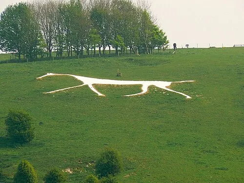 Broad Hinton White Horse, Hackpen Hill Also known as Hackpen White Horse it isn't that old: 19th century. Most sources place its date of creation to 1838. E.g. http://www.northwiltslink.co.uk/html/wiltshire_s_white_horses.html