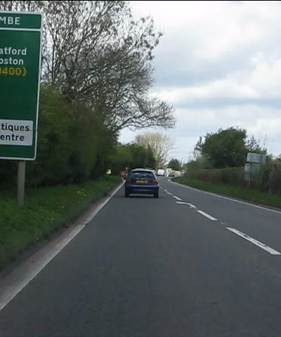 A44 approaching Southcombe