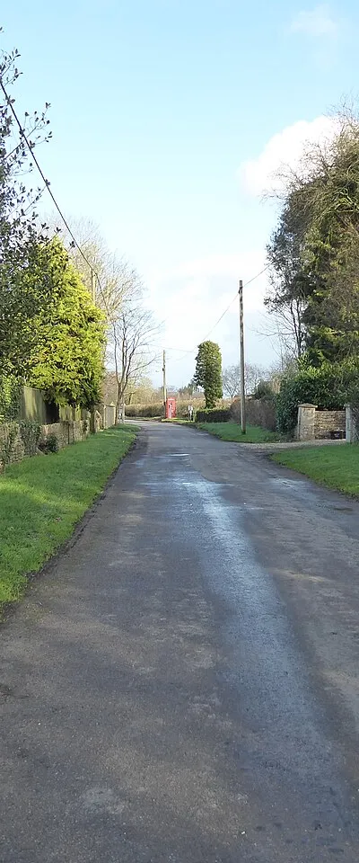 Lane near Milbourne Farm