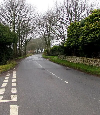 Calf Way north of Bisley