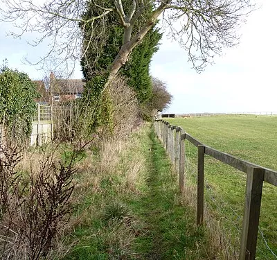 Enclosed path