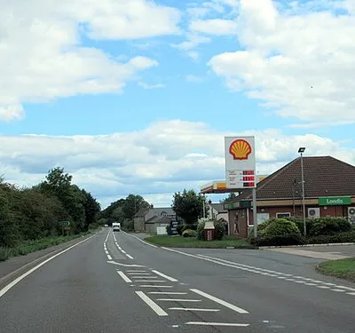 A46 passing Service Area
