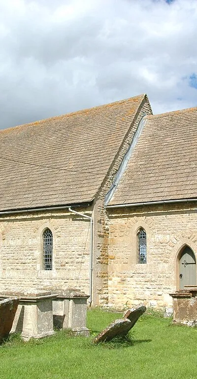 Church of England chapel of St Mary, Shifford, Oxfordshire: view from the southeast