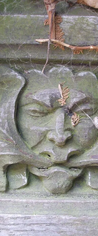 A face that watches the supplicants