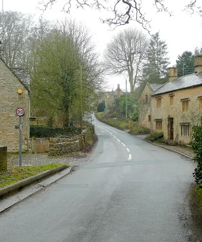 B4077 at Upper Swell 1