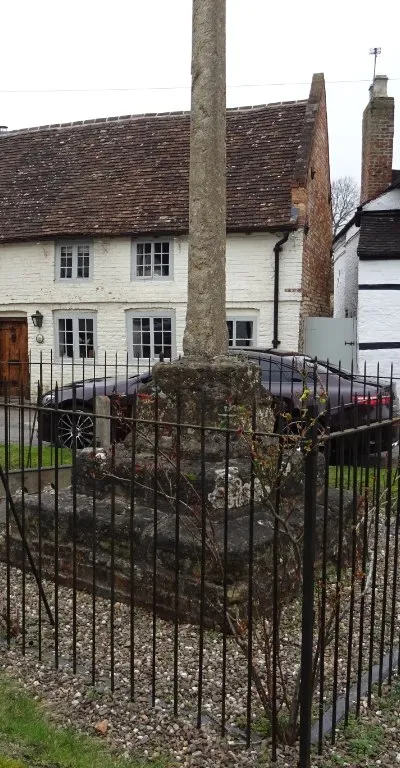 Cross and cottages in Ripple