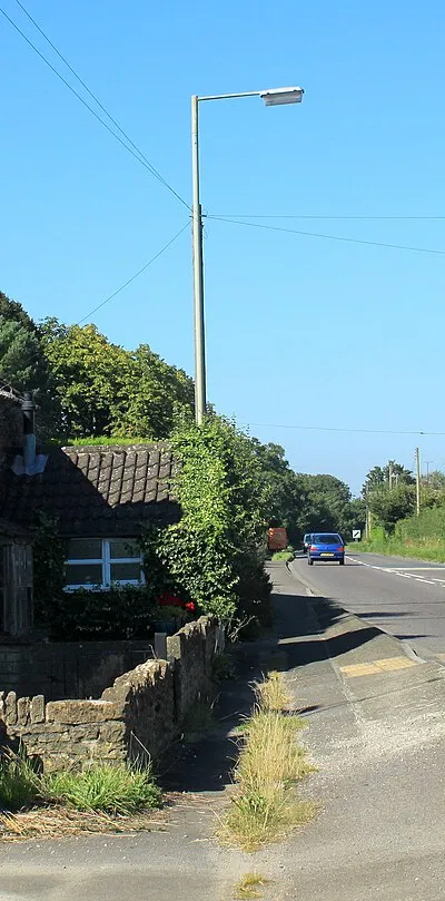 2012 : A429 heading north from Lower Stanton St.Quintin
