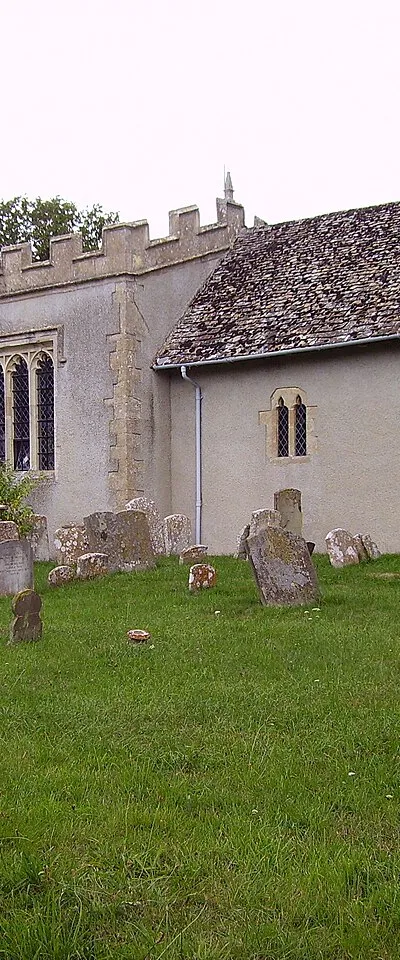 Church of England parish church of St. Peter, Charney Basset, Oxfordshire (formerly Berkshire)