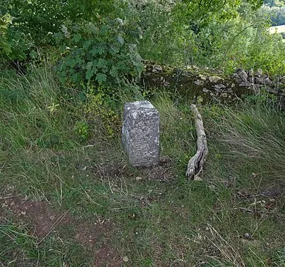 Benchmark on Boundary Stone, Ebworth Plantations