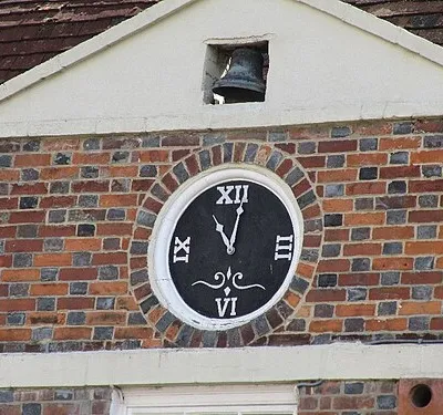 Bell over the clock