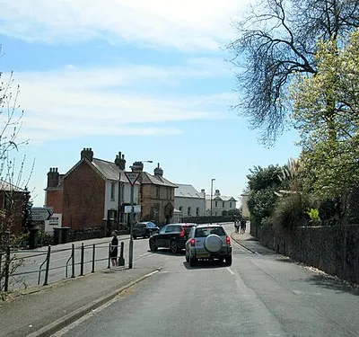 B4232 North Malvern Road at junction with A449