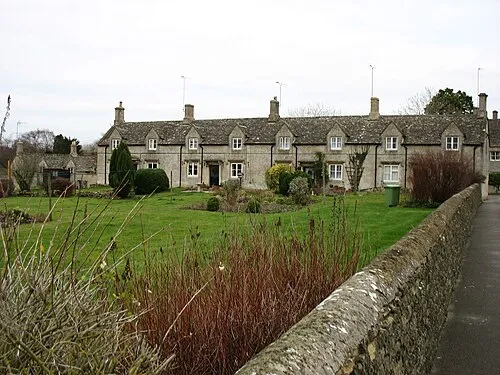 A row of cottages in Sherborne