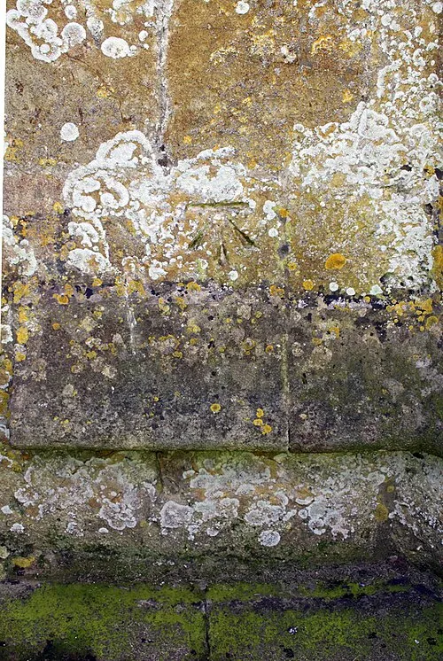 Benchmark on St Lawrence Church's tower