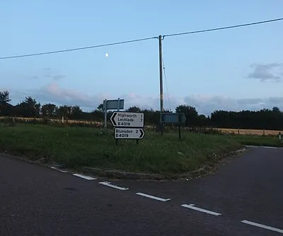 Junction on the B4019, Swanborough